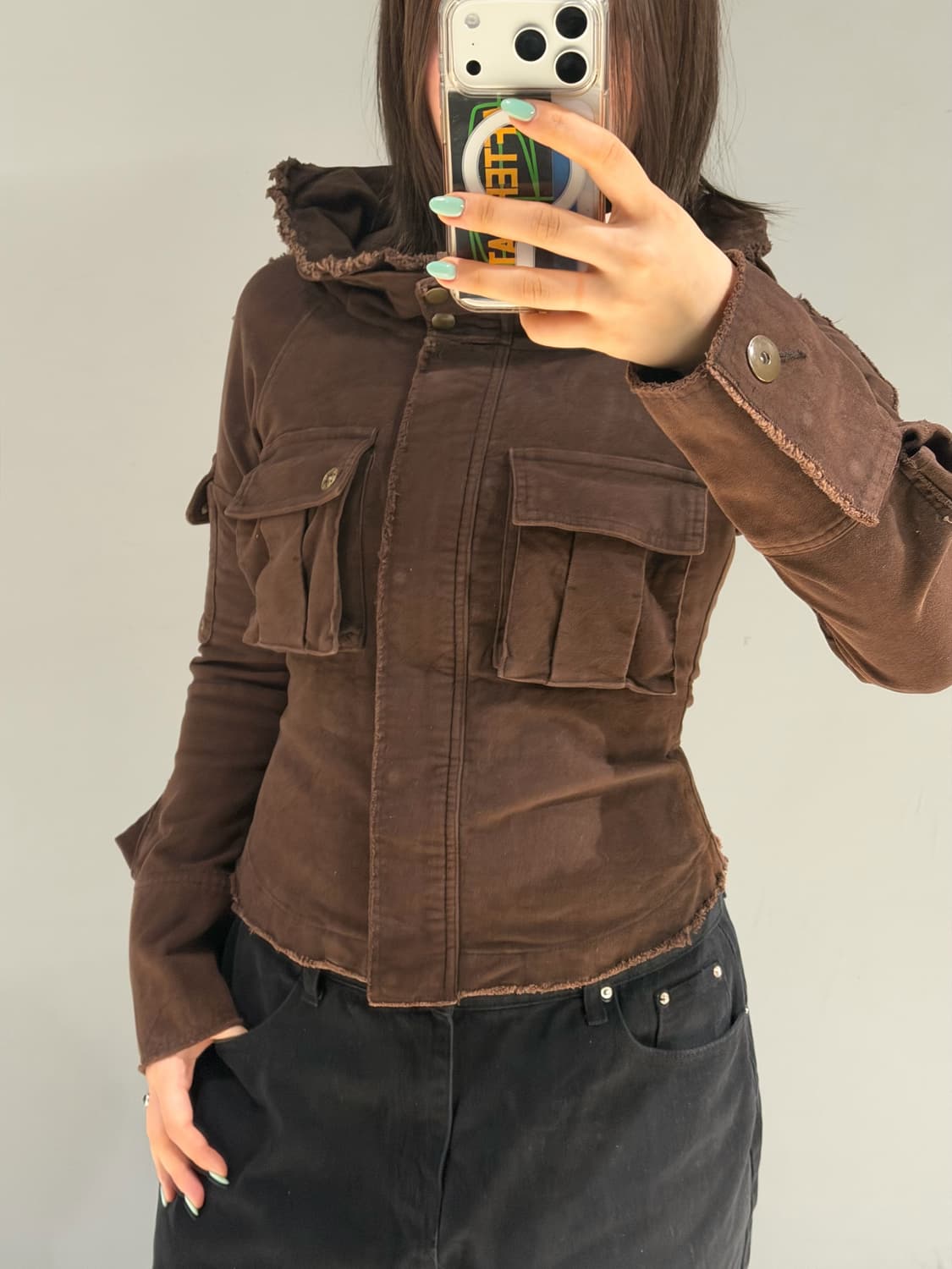 Enchantment high-neck design pocket jk 상품이미지3