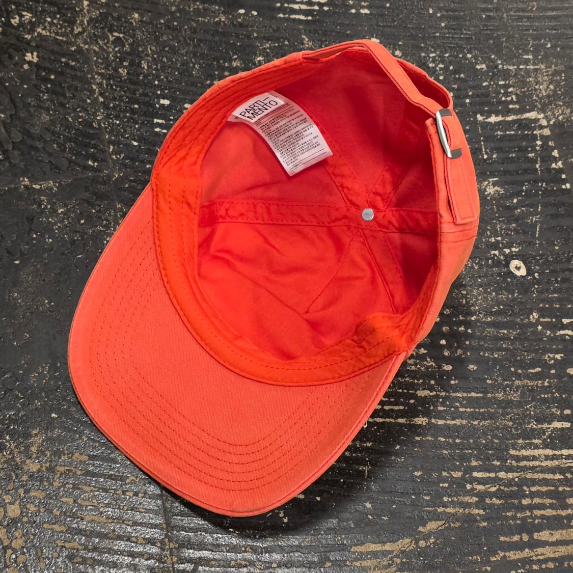 PARTIMENTO 오렌지 볼캡 상품이미지4