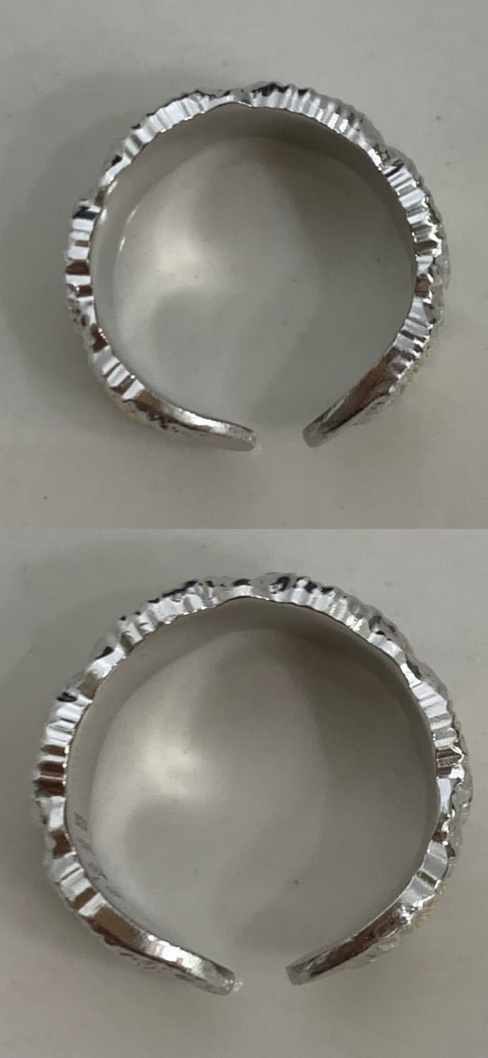 [63호] 부첼라티 블라썸 데이지 실버 링 은반지 상품이미지4