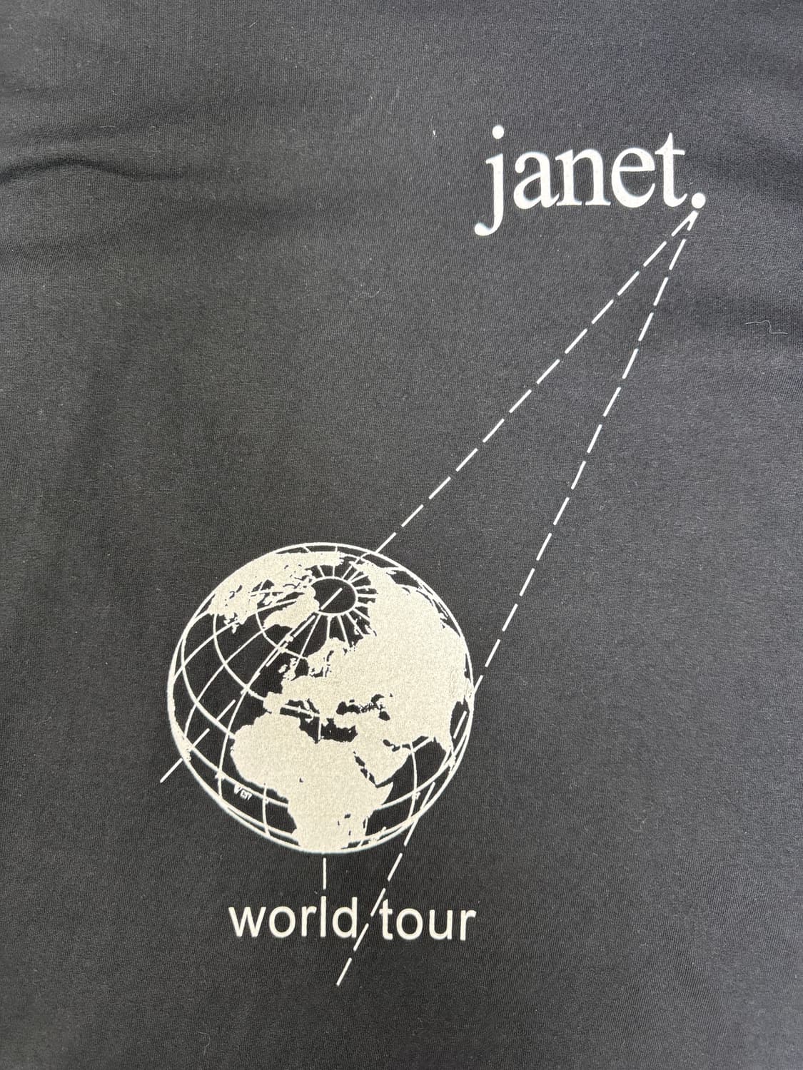 빈티지 자넷잭슨 JANET JACKSON 93 부틀렉 투어티 L 상품이미지5