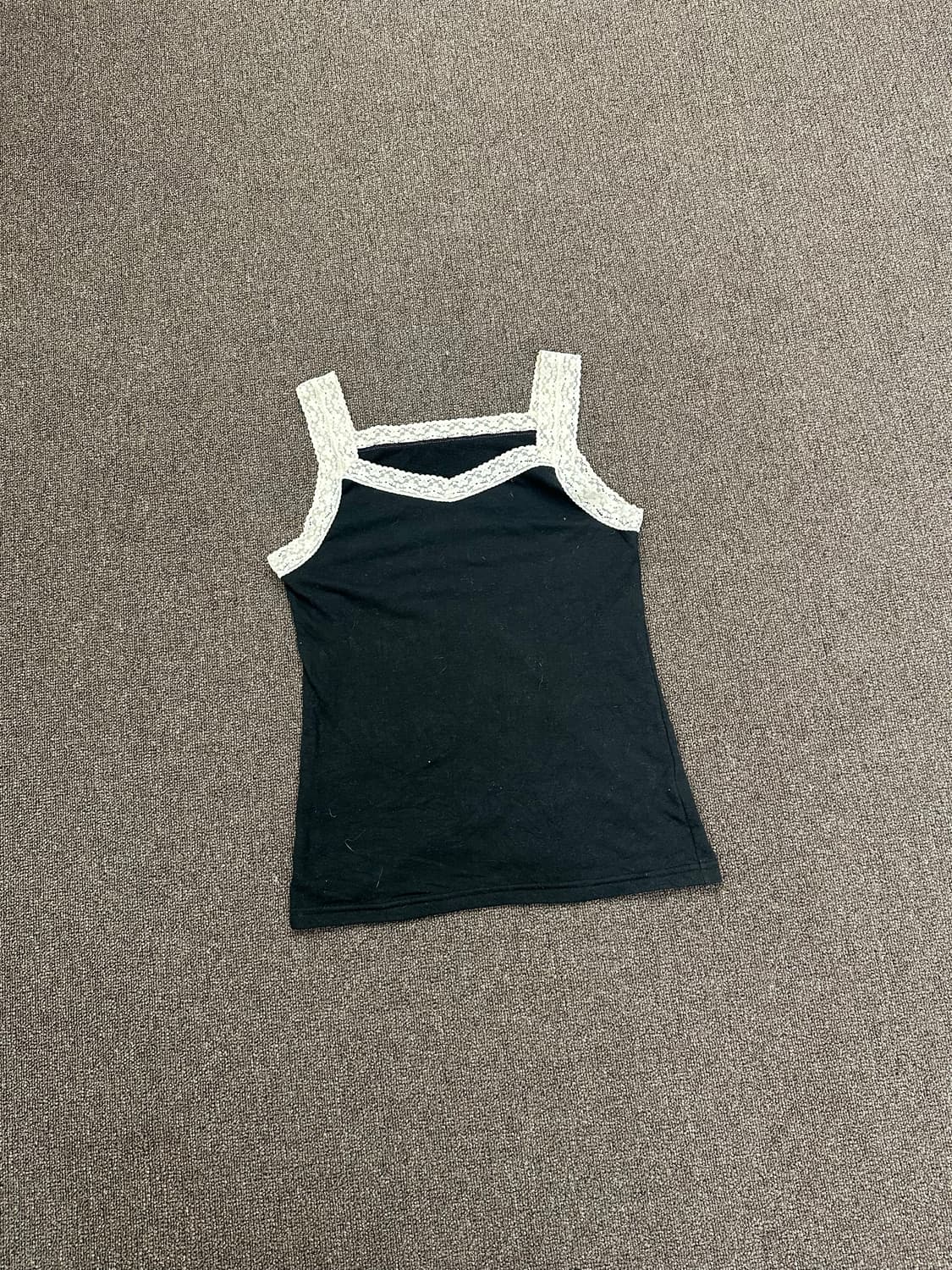 XL)GU 빈티지 여성 레이스 나시 상품이미지1