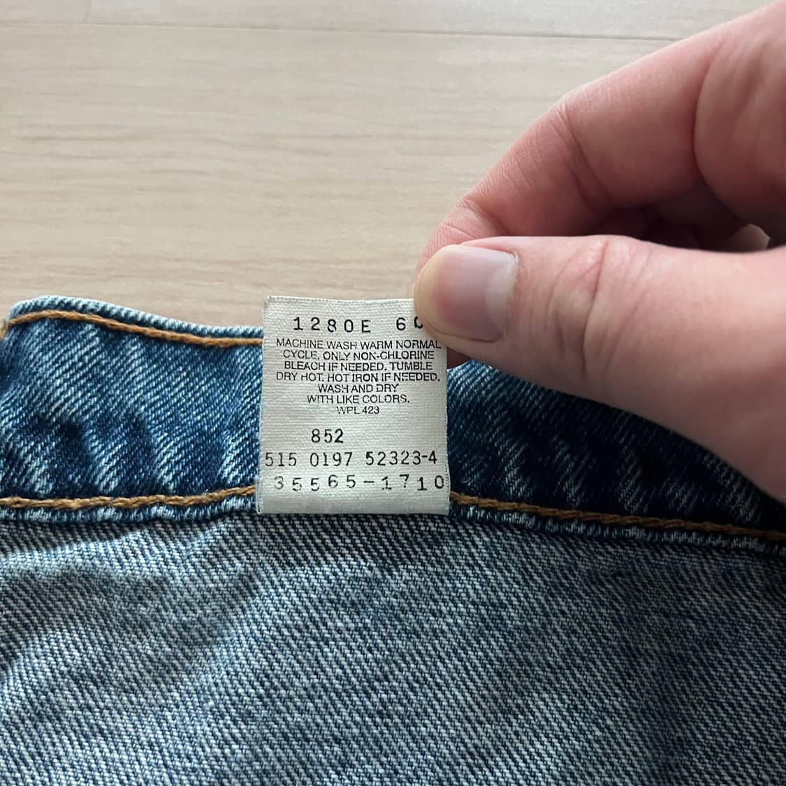 [38] 90s 빈티지 리바이스 565 쇼츠 상품이미지3