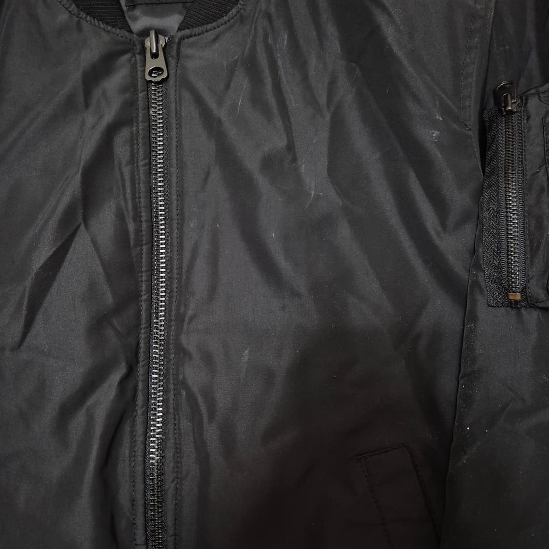 지오다노 G.INDUSTRIES MA-1 항공점퍼 봄버자켓 L(100) 상품이미지4