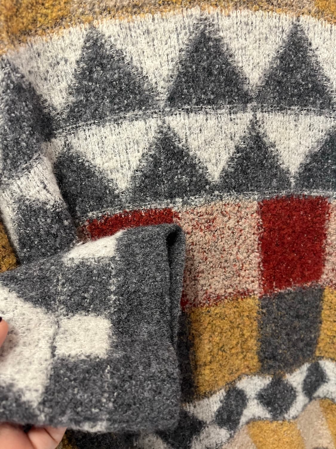 패턴 니트 스웨터 상품이미지2