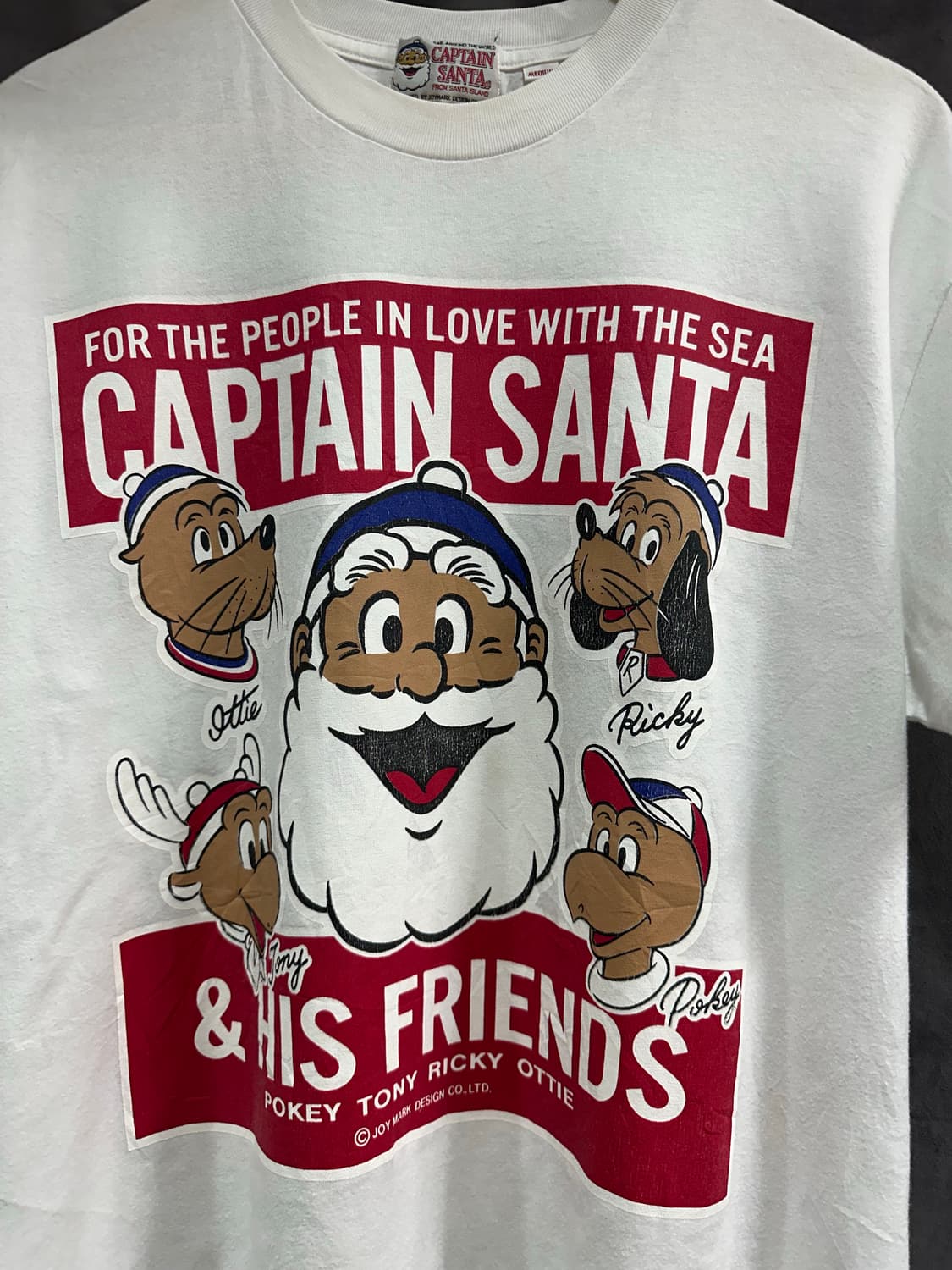 캡틴산타 Captain Santa 90s~00s일본빈티지 빅프린트 티셔츠 상품이미지2