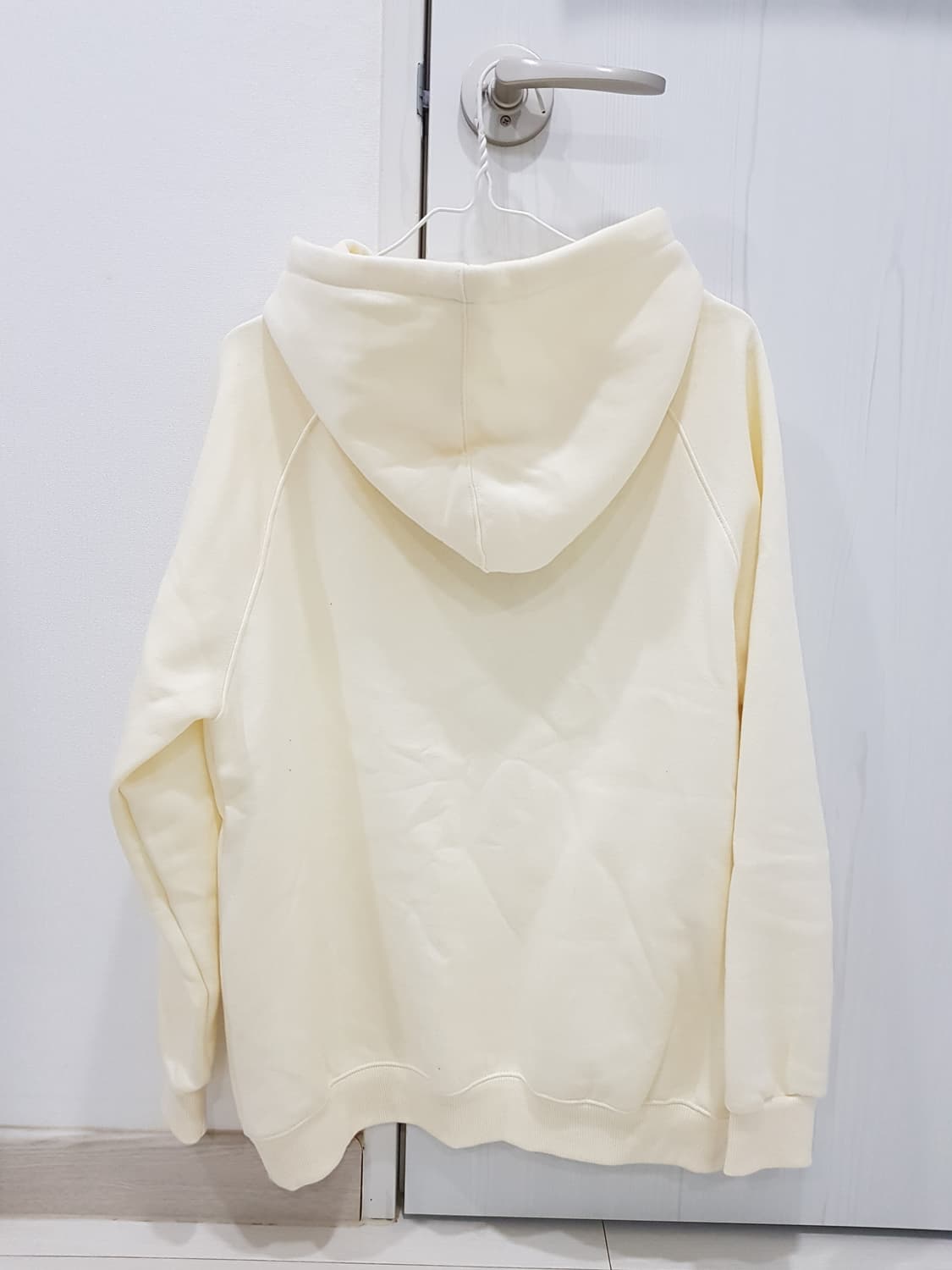 무아무아 아이보리 후드티 (기모) 상품이미지2