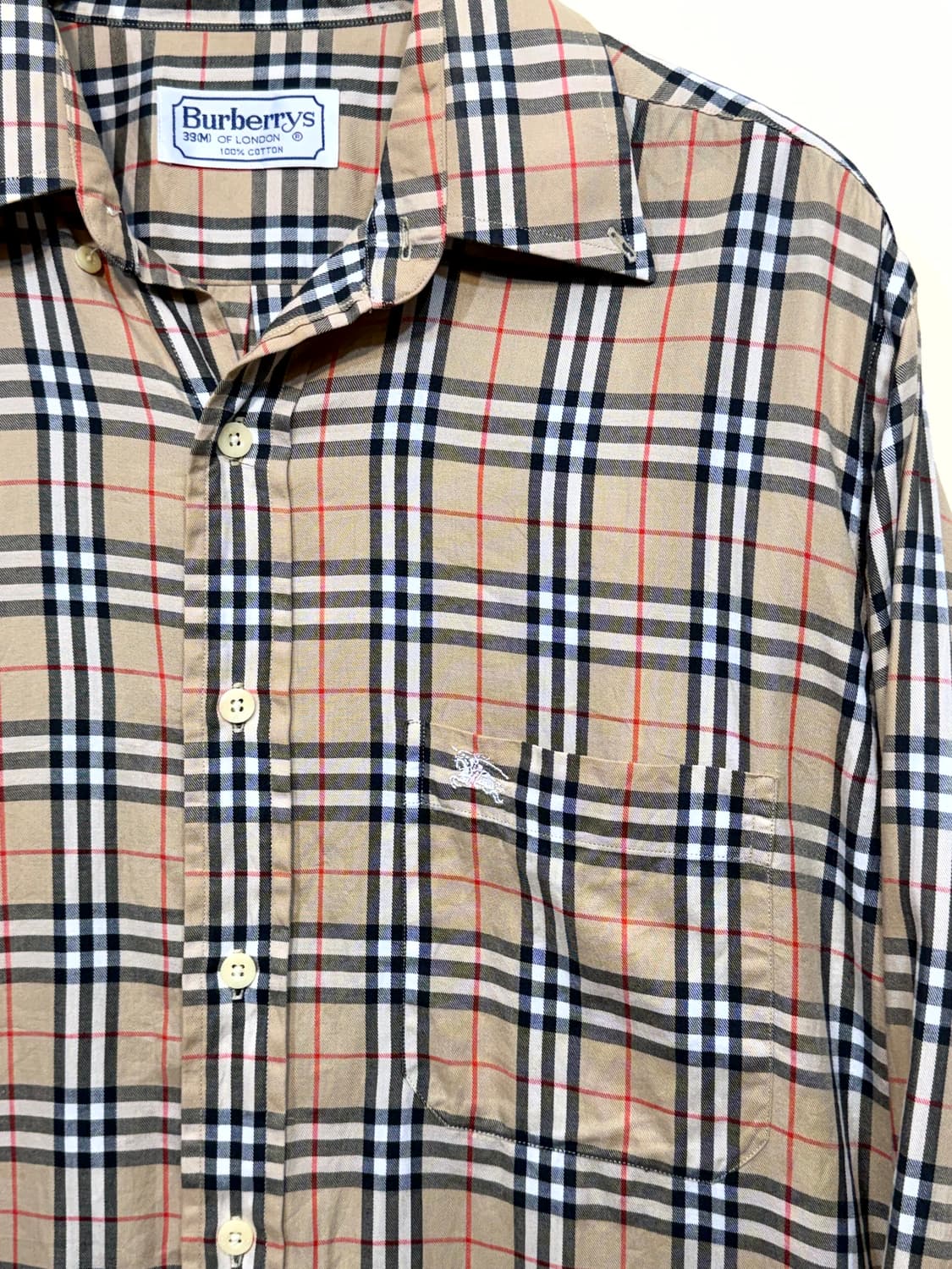 90's burberrys 셔츠 상품이미지1