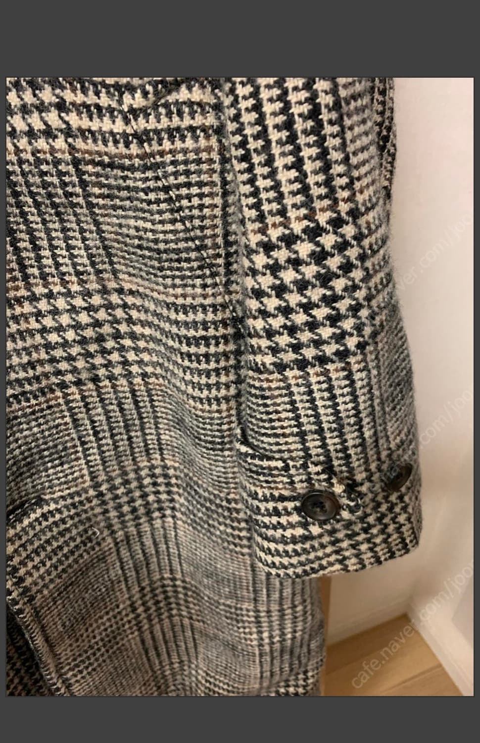 Aspesi 울체크코트 아스페시 체크울코트 m 상품이미지8