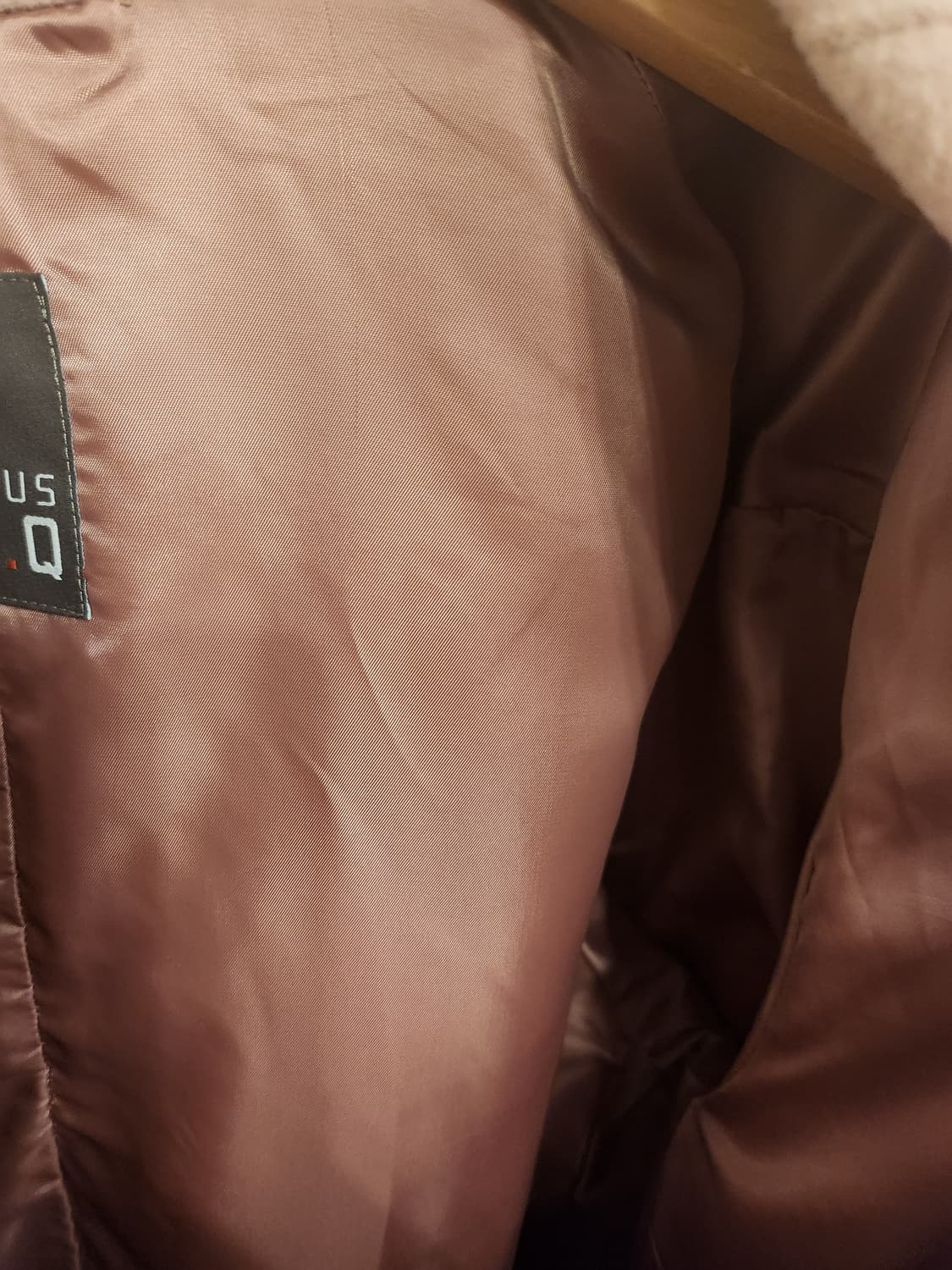 플러스에스큐 인디핑크 울 롱코트☃️ 상품이미지5