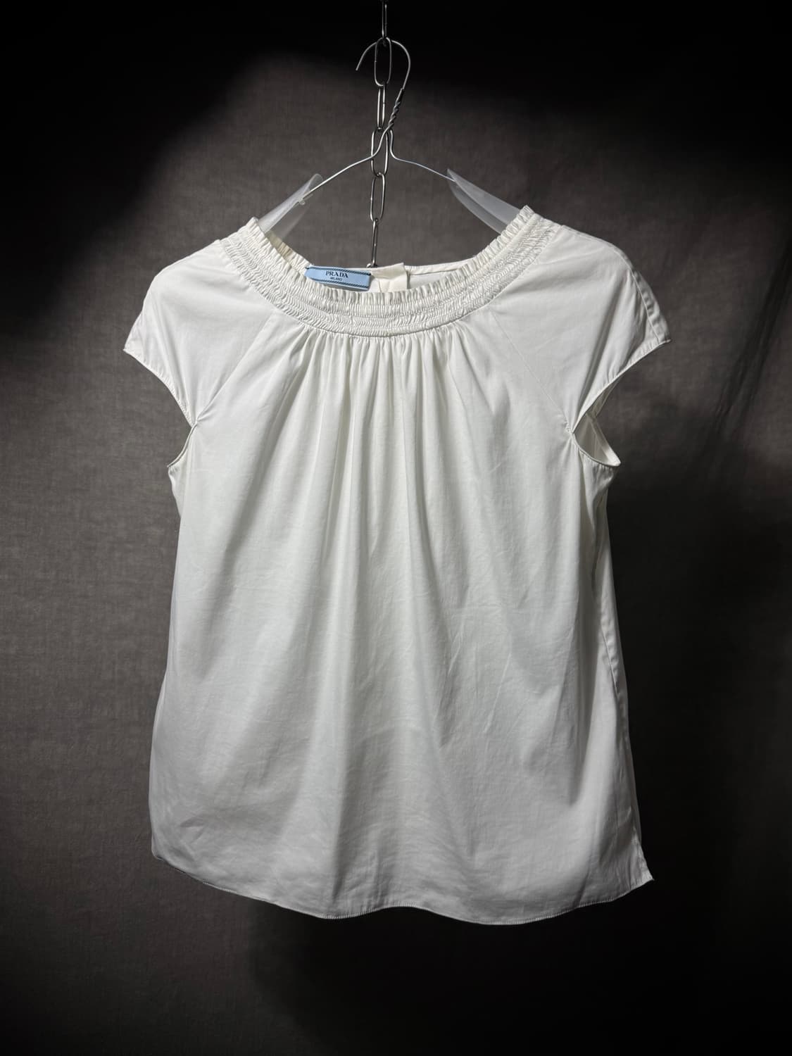 Prada 15SS Shirred Back Button Blouse   상품이미지1