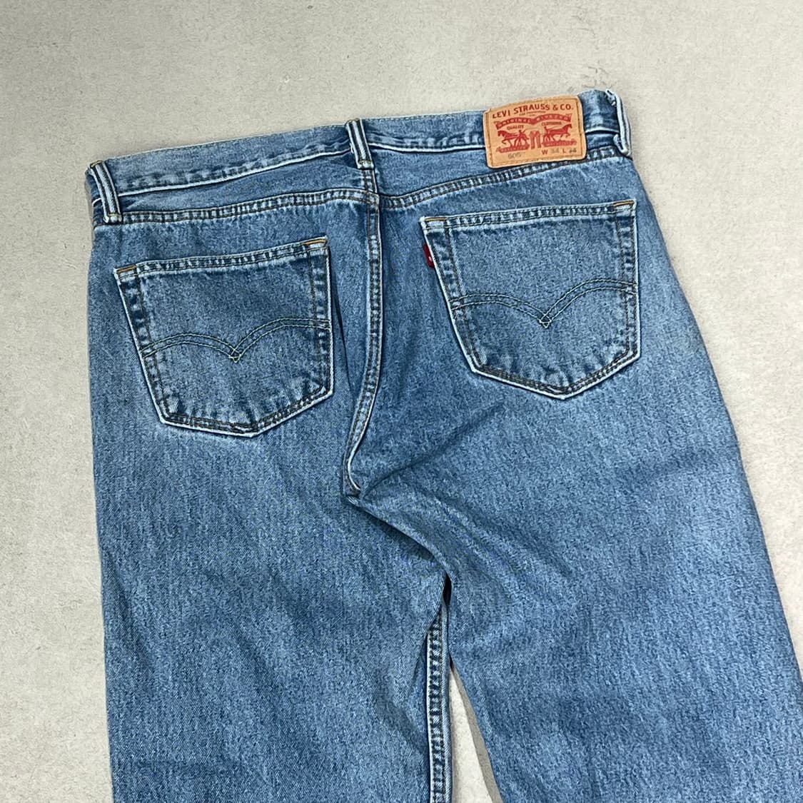 리바이스 505 블랭크탭 데님팬츠 s09609 상품이미지4