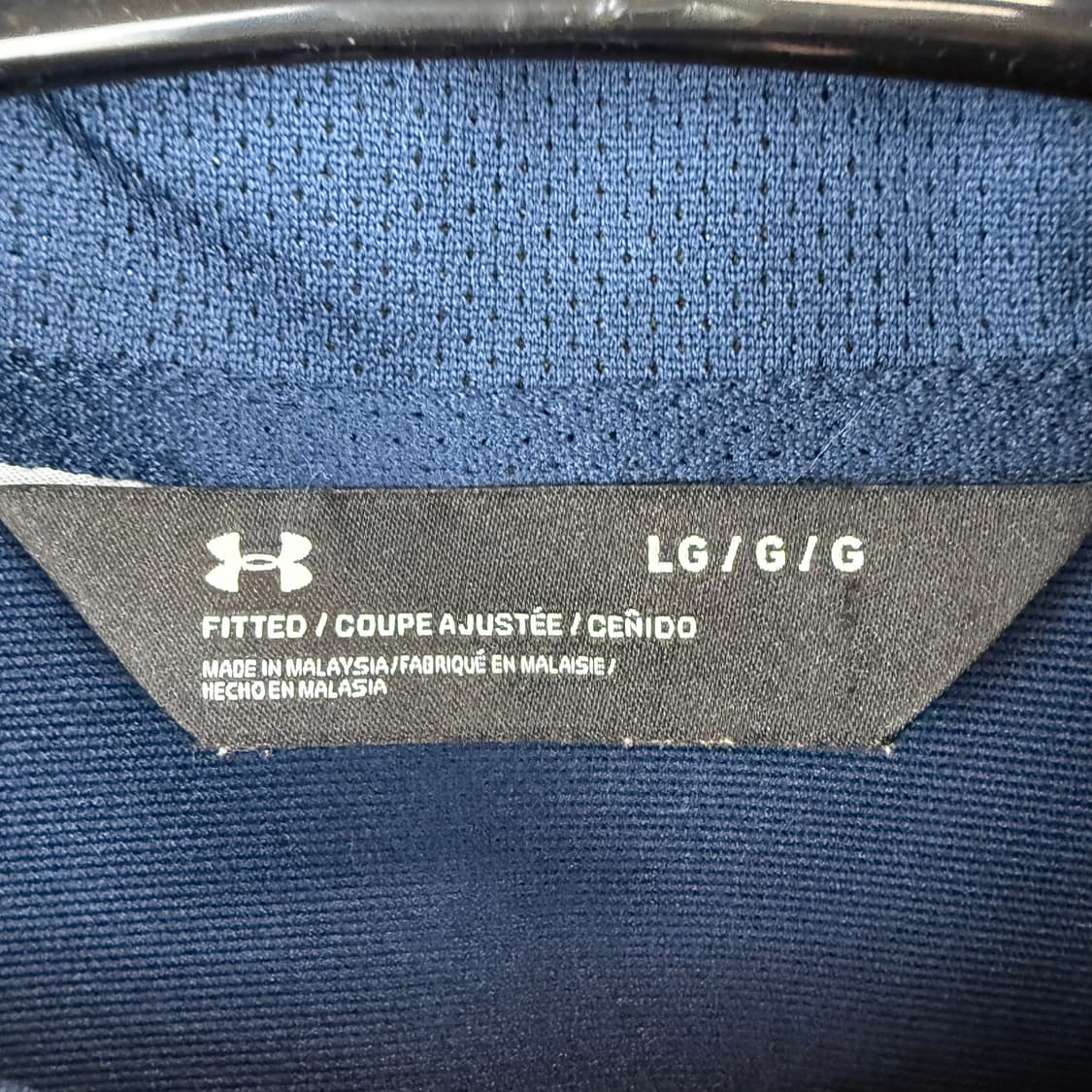 (L) 언더아머 트랙탑 져지 네이비 상품이미지3