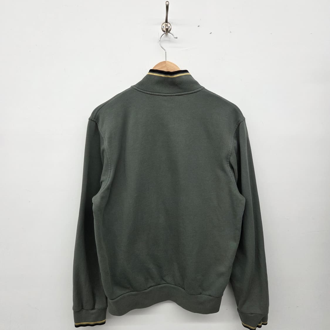 라코스테 올리브 그린 트랙 자켓 여성XL 상품이미지6