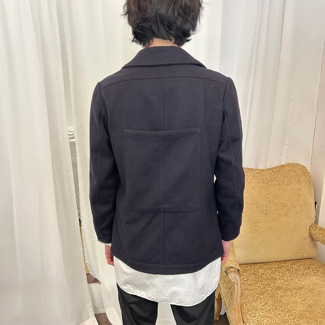 AW01 마틴 마르지엘라 NO.6 리버시블 울 자켓 상품이미지3