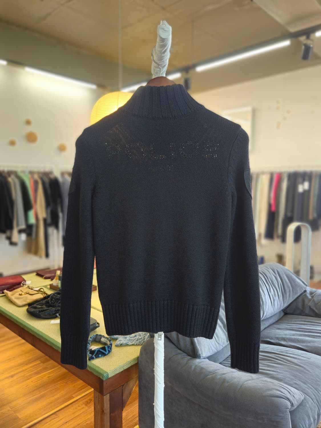 모스키노 04FW 니트 집업 상품이미지3