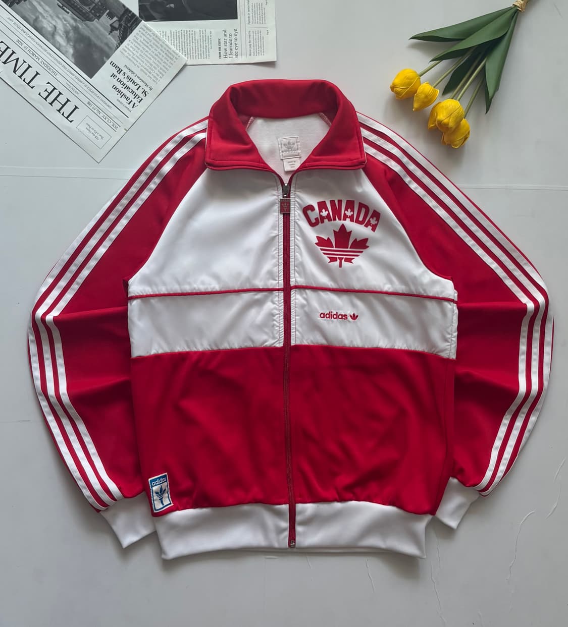 adidas 아디다스 빈티지 캐나다 트랙탑 져지  상품이미지2