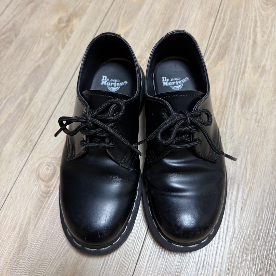 uk4,230) 119,000원 닥터마틴 1461 ws 스무스 블랙  상품이미지1