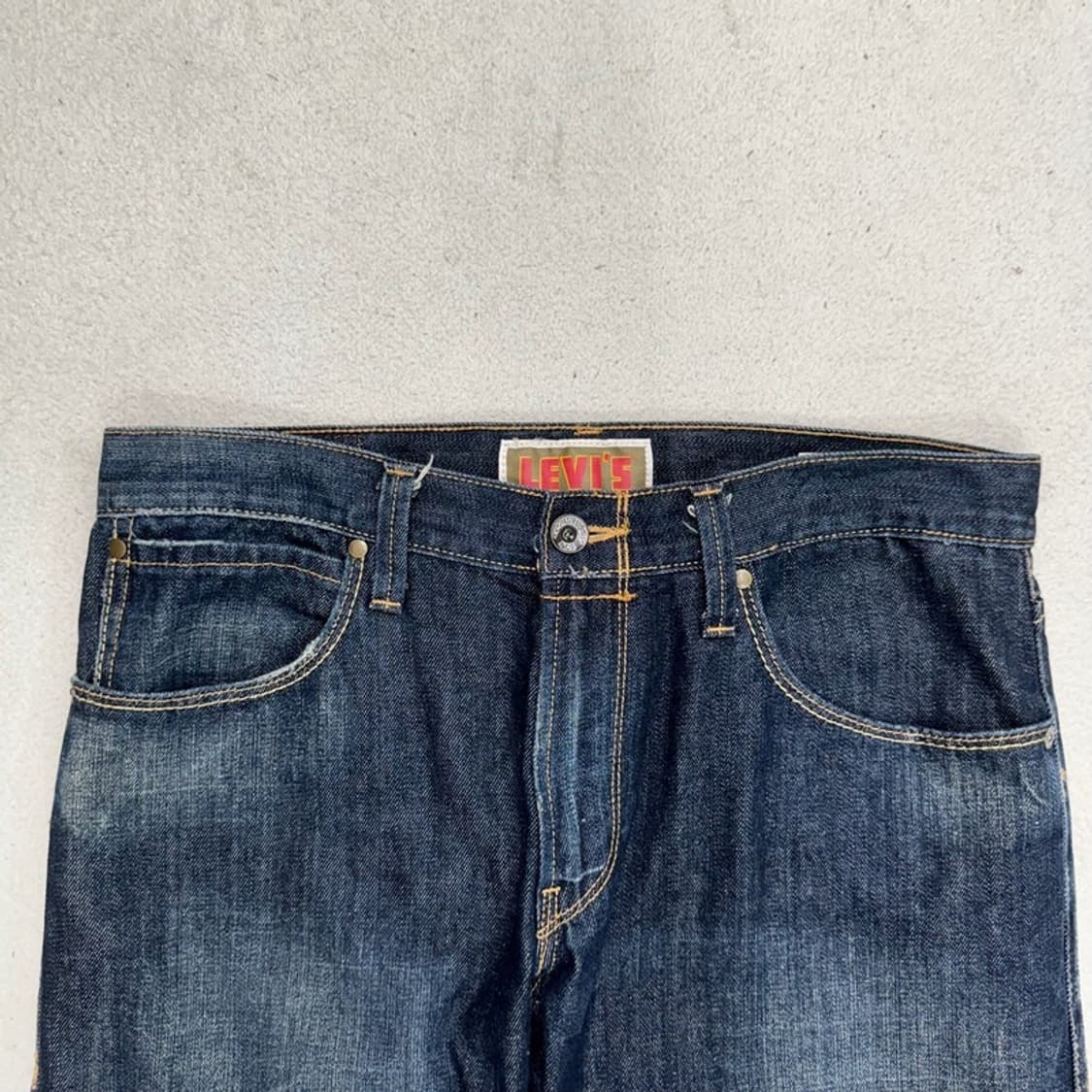 LEVI'S 스트레이트 데님 팬츠 W33 L30 상품이미지2