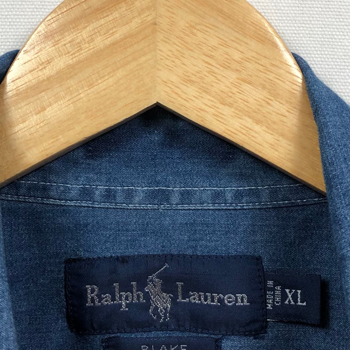 Xxl 폴로 데님 셔츠 상품이미지3
