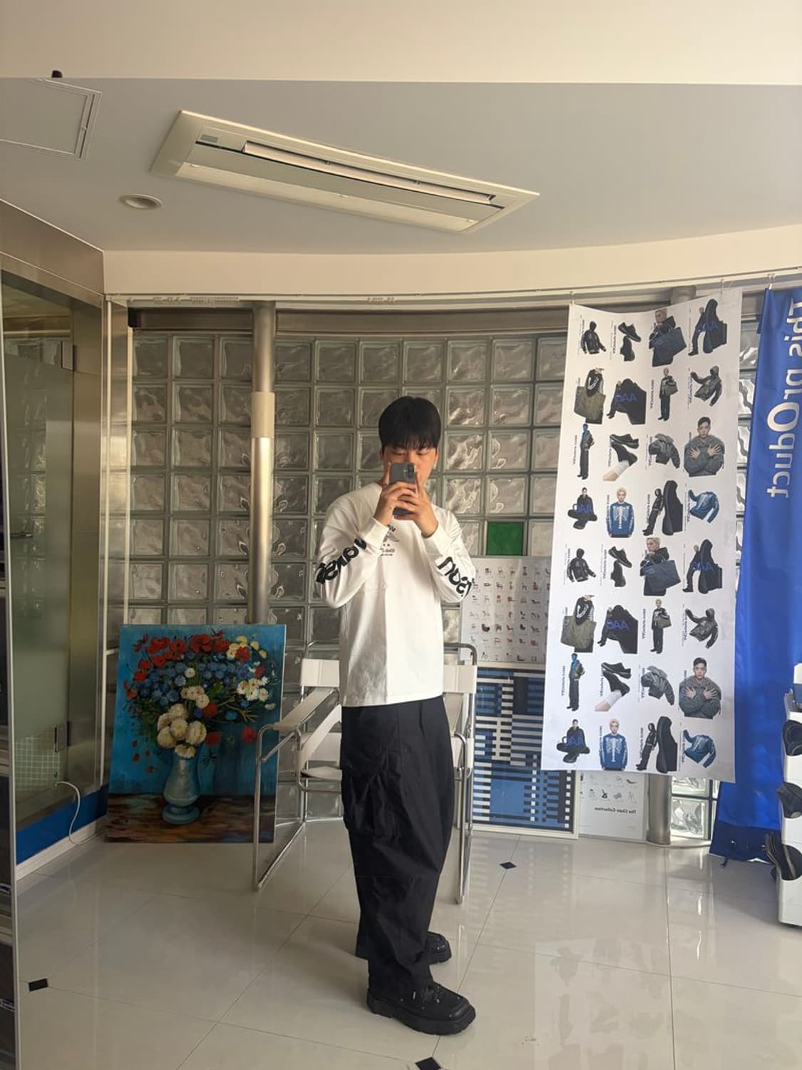 SP-T-17 LOGO LS TEE 로고 LS 티셔츠 상품이미지1