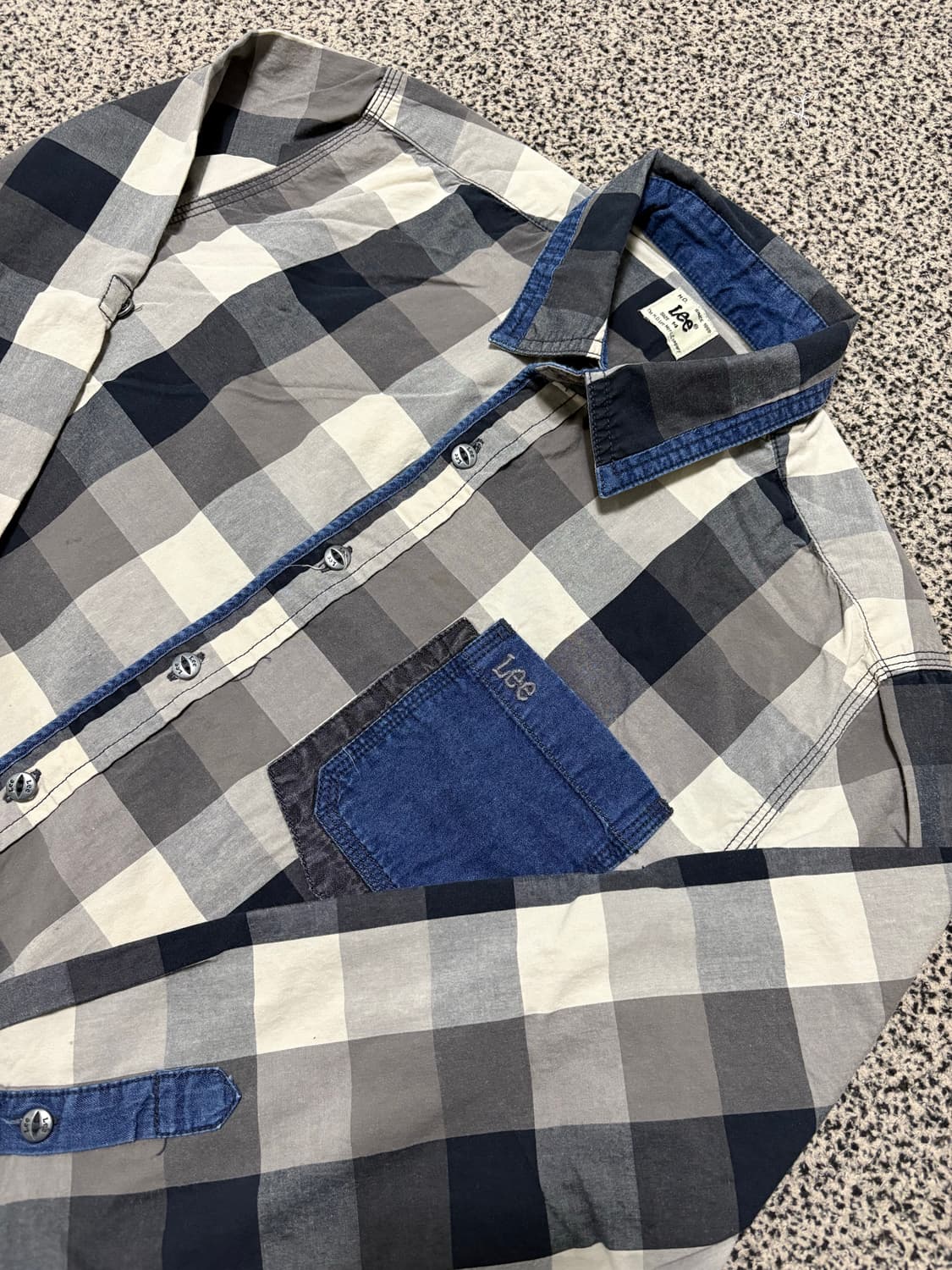 Lee 체크무늬 긴팔 셔츠 상품이미지2