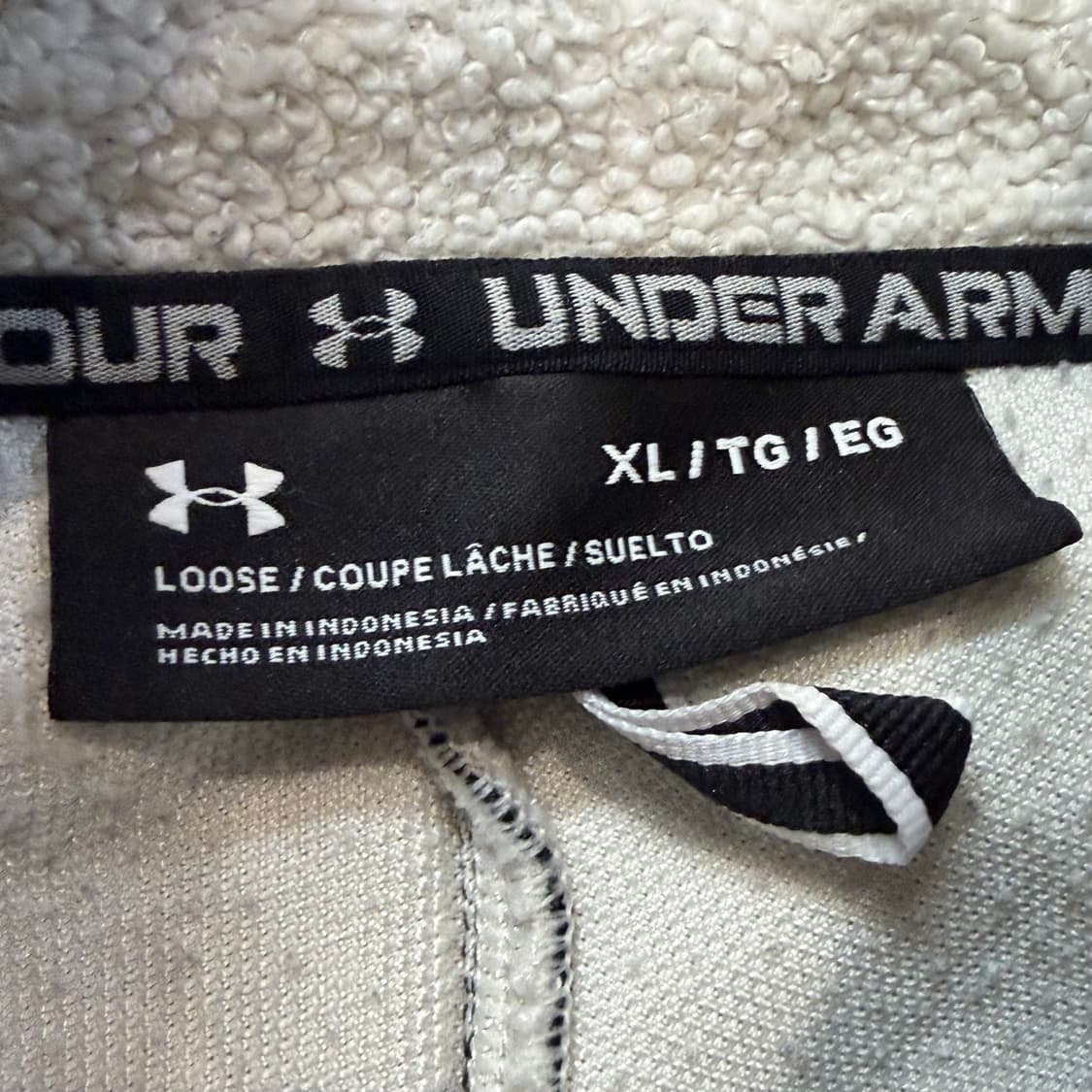 언더아머 UA 미션 풀 집업 플리스 자켓 상품이미지3