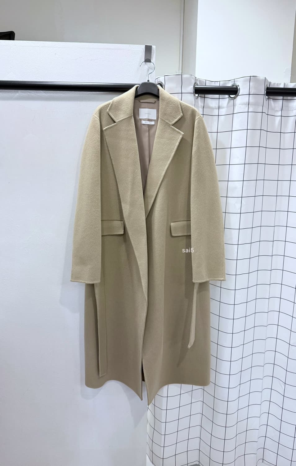 링서울 핸드메이드 벨티드 싱글 코트 상품이미지2