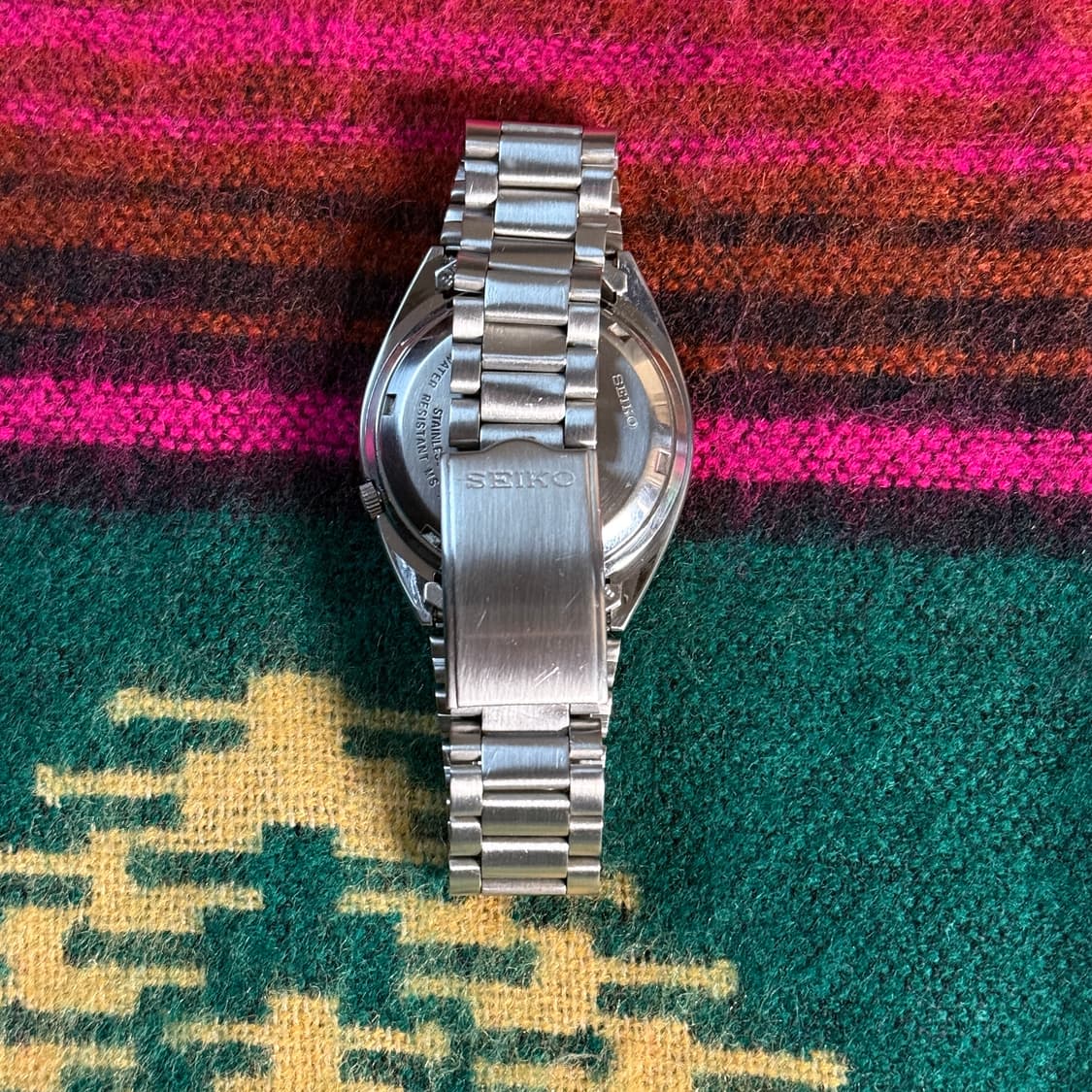 80‘s 빈티지 세이코 5 오토매틱 손목시계 상품이미지2