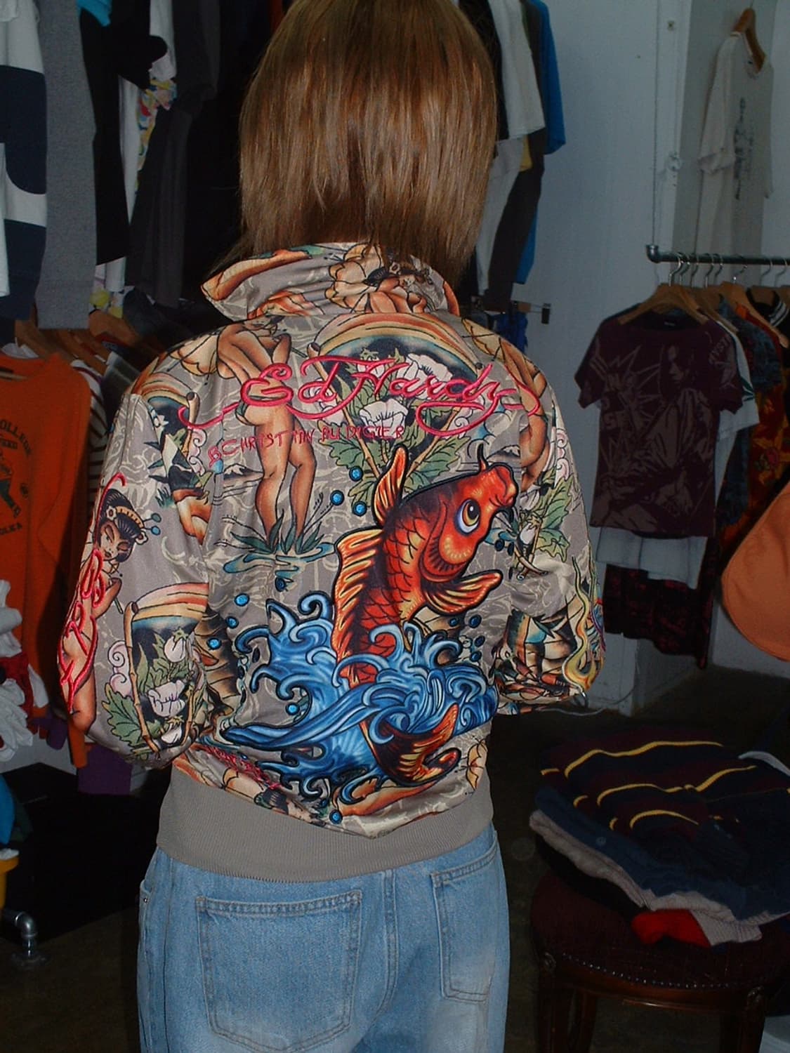 Ed Hardy True Love Tattoo Zip Up 상품이미지2