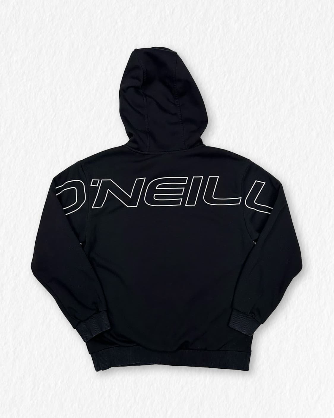 오닐 기모 후드티 블랙 상품이미지2