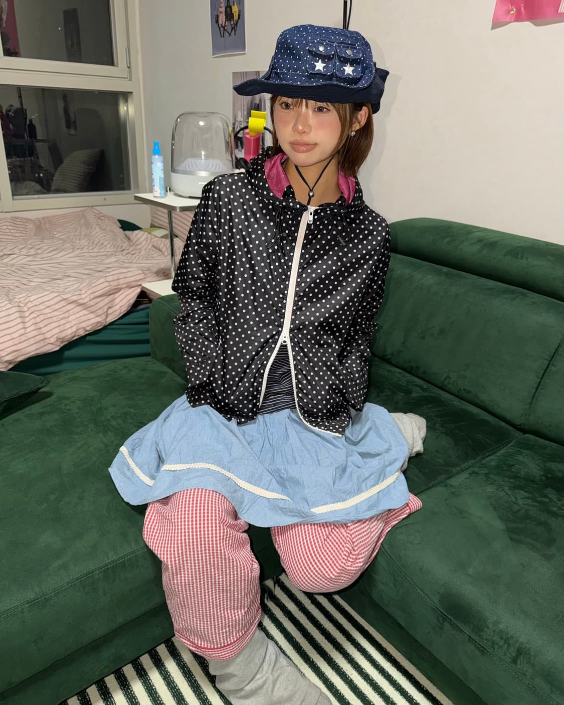 𖤐 도트 괴짜맛 코디 Set  𖤐 상품이미지2