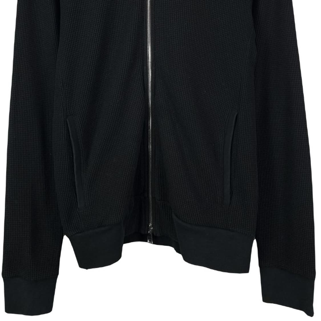 [띠어리] 니트 후드 집업 가디건 블랙 M18806 상품이미지5