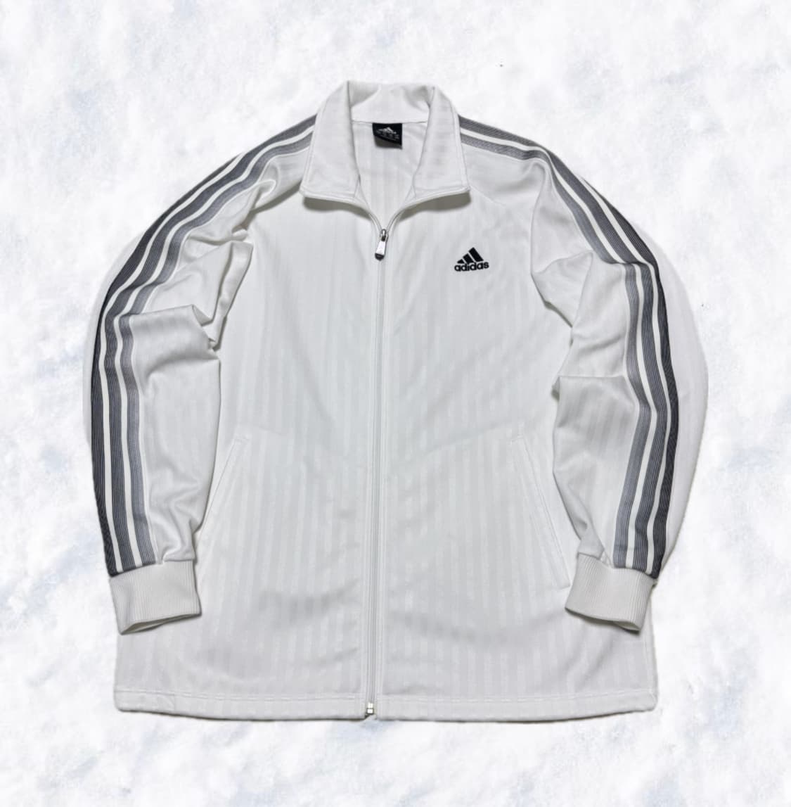 아디다스 일본 퍼포먼스 화이트/그라데이션 실버 져지 상품이미지1