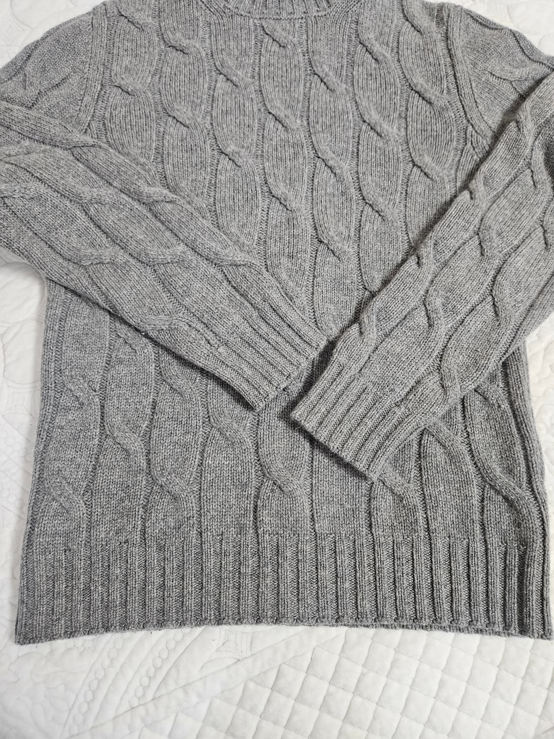 [50 size] 드루모어 헤비 캐시미어 100 터틀넥 drumohr 상품이미지2