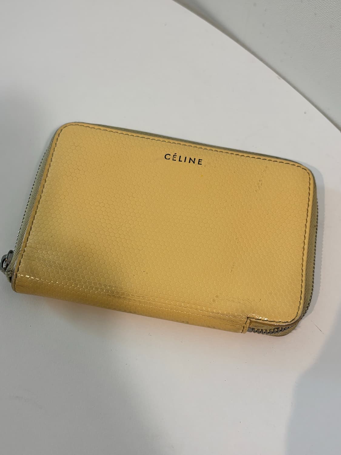 celine 올드셀린 베이비옐로우 지갑 상품이미지1