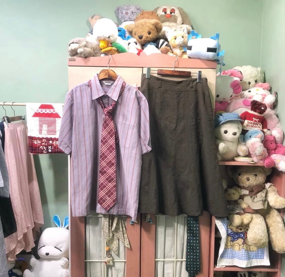 카모메산장 교복코디 세트 상품이미지1