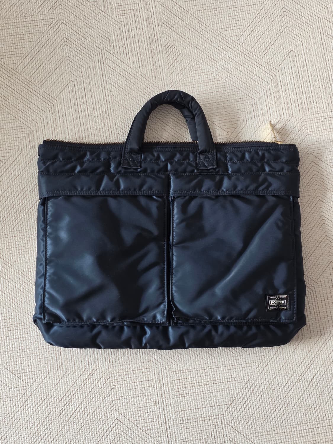 포터 숏헬멧백 토트백 s 아이언블루 상품이미지1