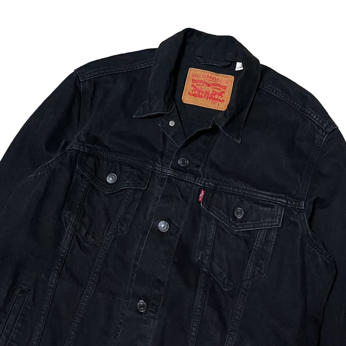 리바이스 타입3 블랙 데님 자켓 상품이미지3