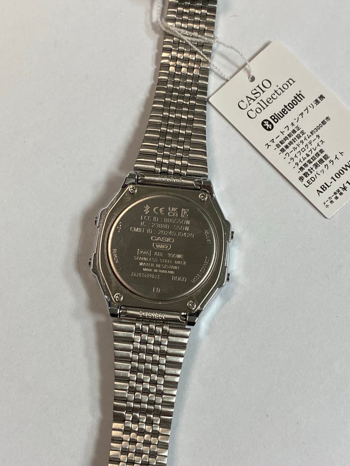 카시오 ABL-100WE-1A(bluetooth model) 상품이미지3