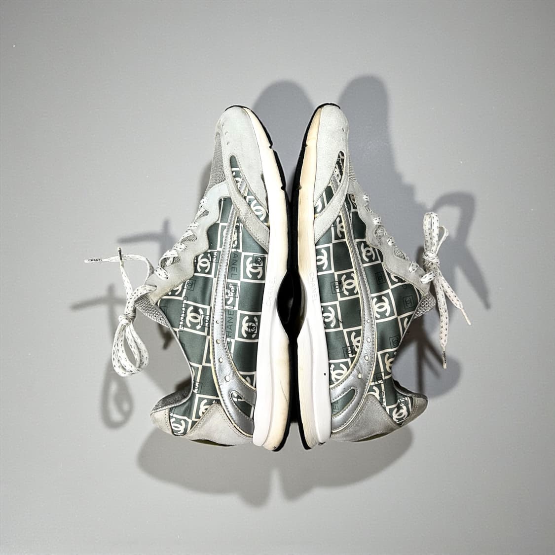 38/ 샤넬 04AW CC로고 로우탑 스니커즈 상품이미지5