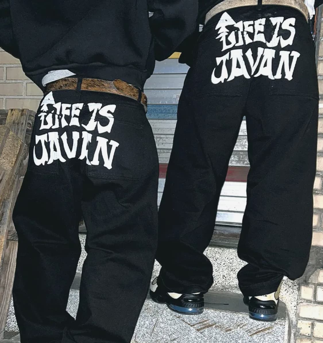 [YUPE X JAVAN] Double Knee Cotton Pants  상품이미지3