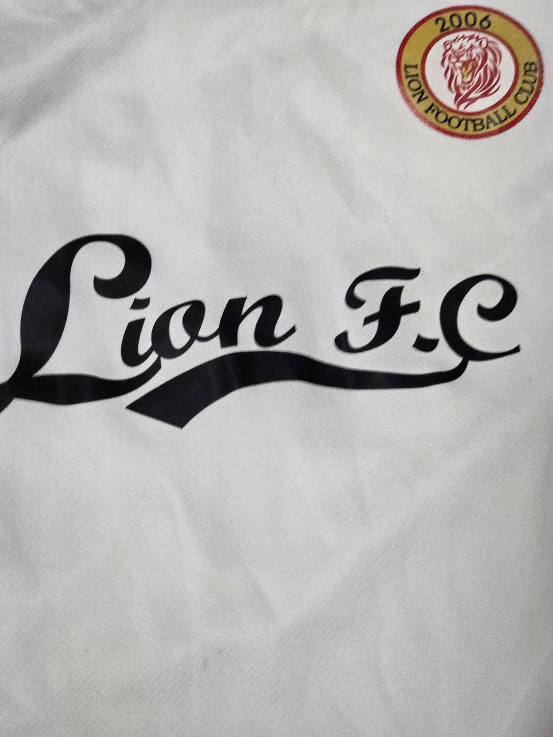 미즈노 LION FC 2006 롱슬리브 저지 화이트 M (54/50)
 상품이미지2