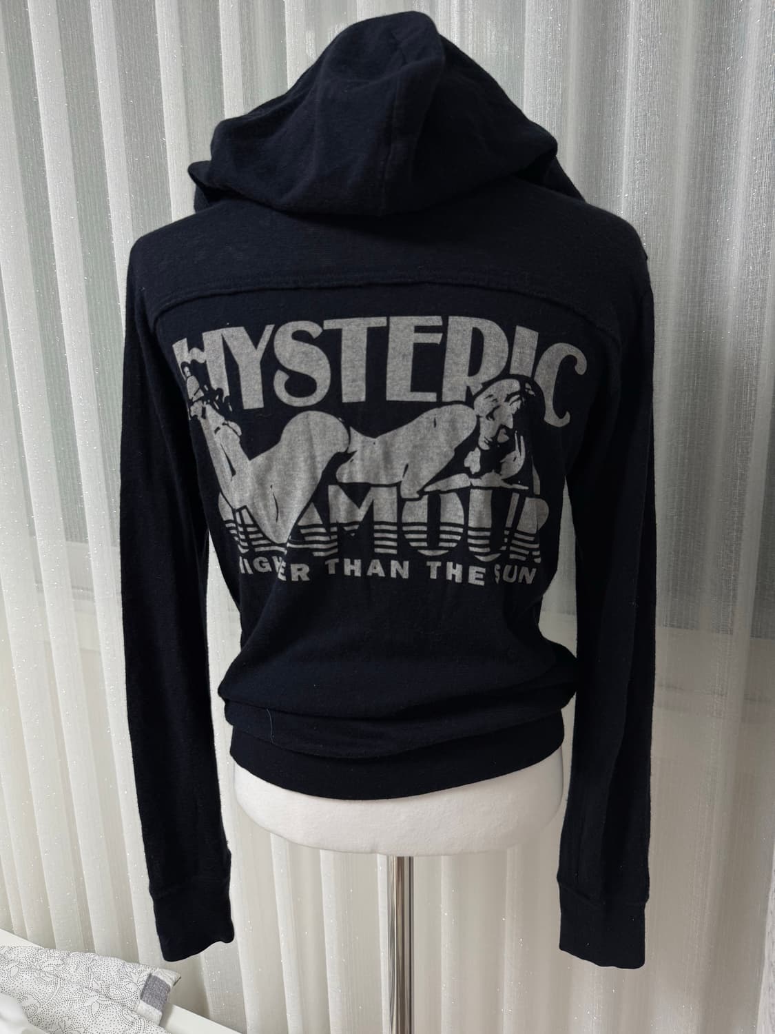 히스테릭글래머 메쉬 후드집업 상품이미지2