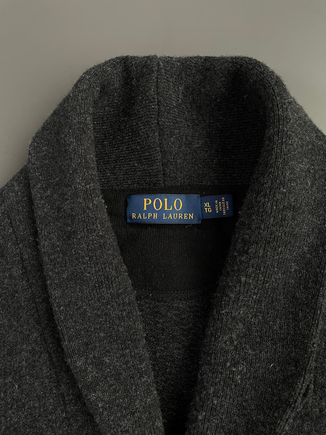 [XL] 폴로 랄프로렌 메리노 울 숄카라 가디건 상품이미지9