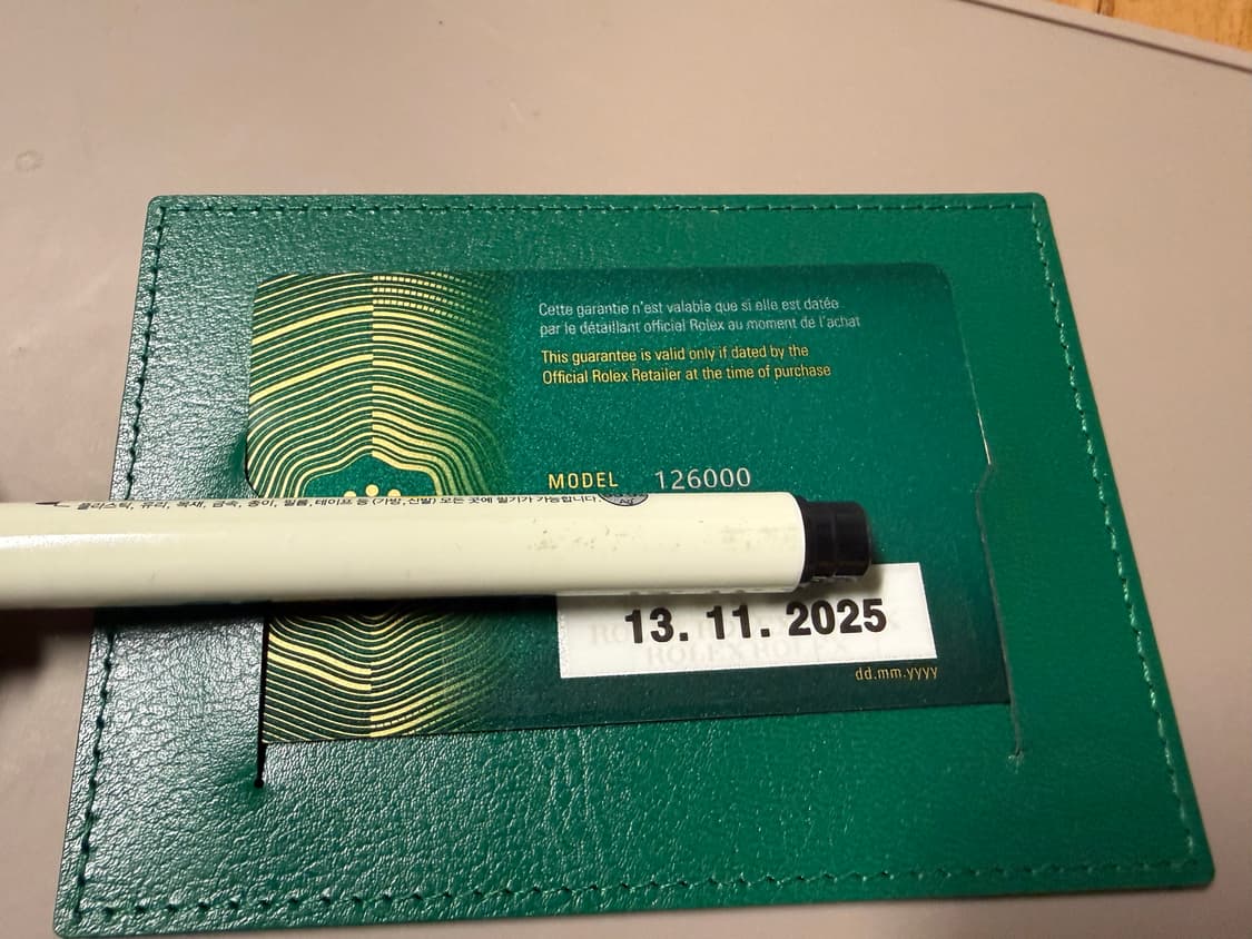 롤렉스 오이스터 퍼페츄얼 36 126000 베이지 바 상품이미지2