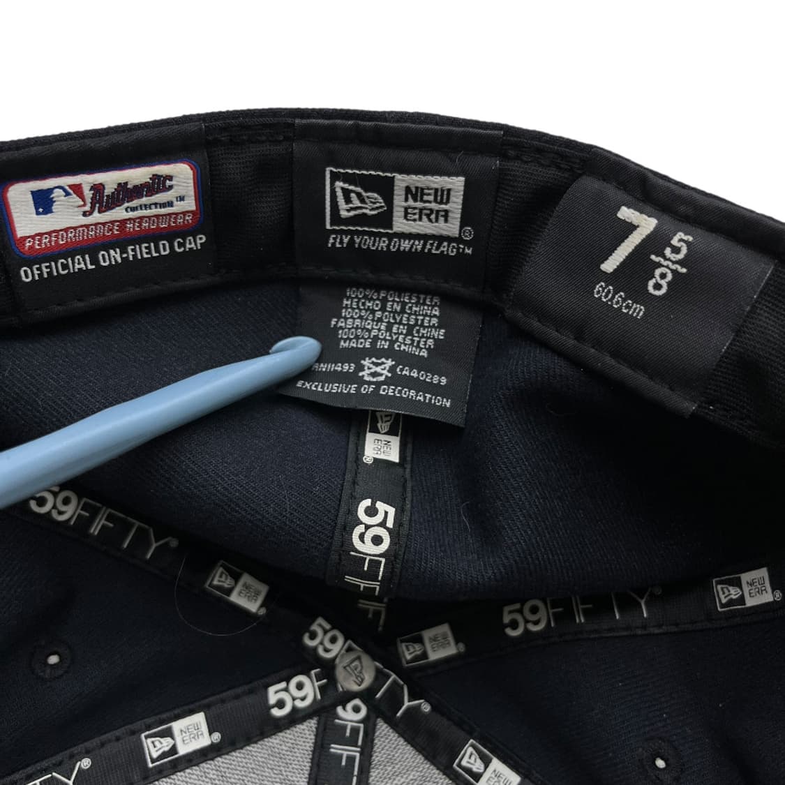 뉴에라 센터로고 블랙 스냅백 상품이미지10