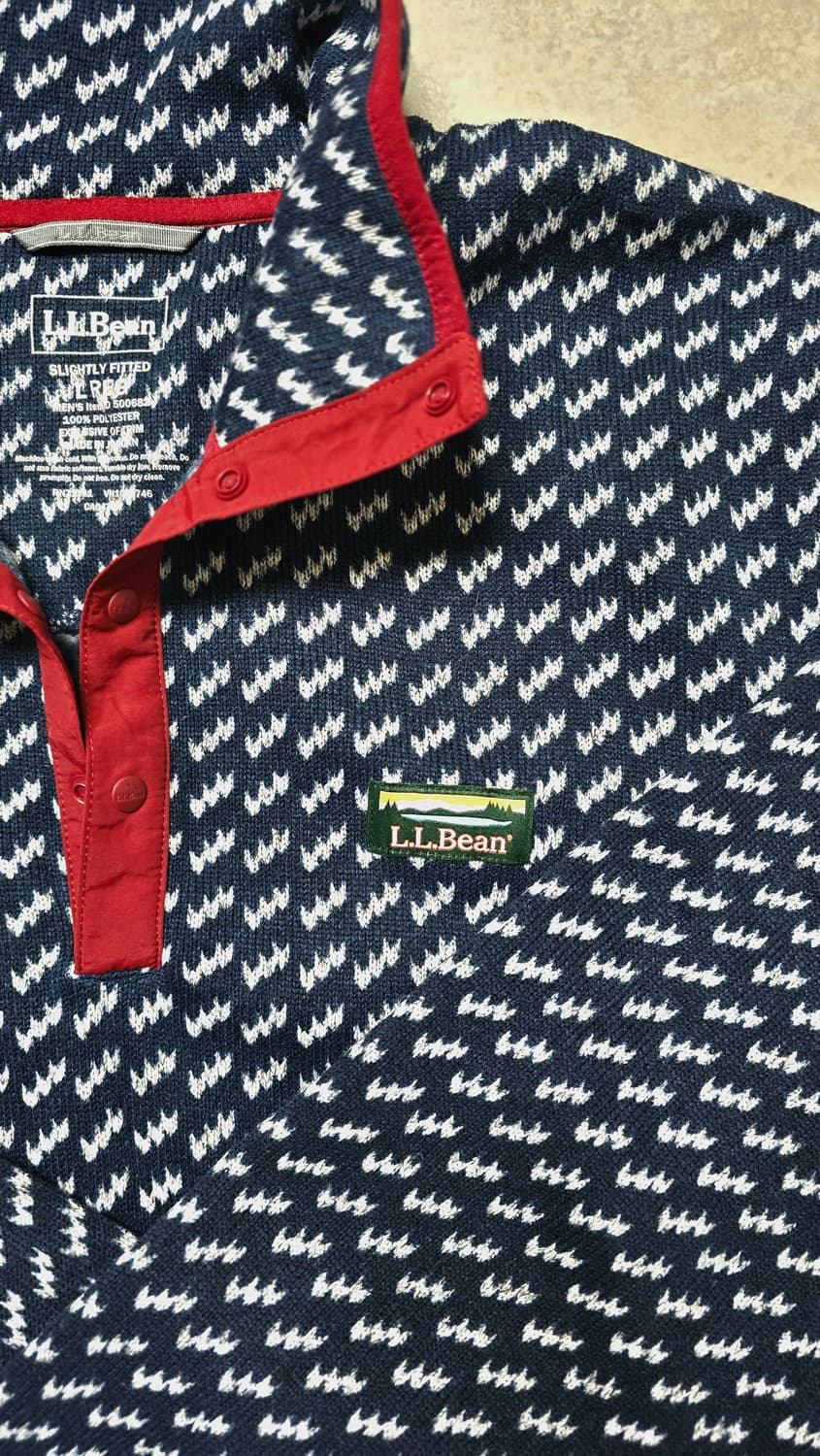 L.L.BEAN 엘엘빈 후리스 자켓 L 싸이즈 상품이미지2