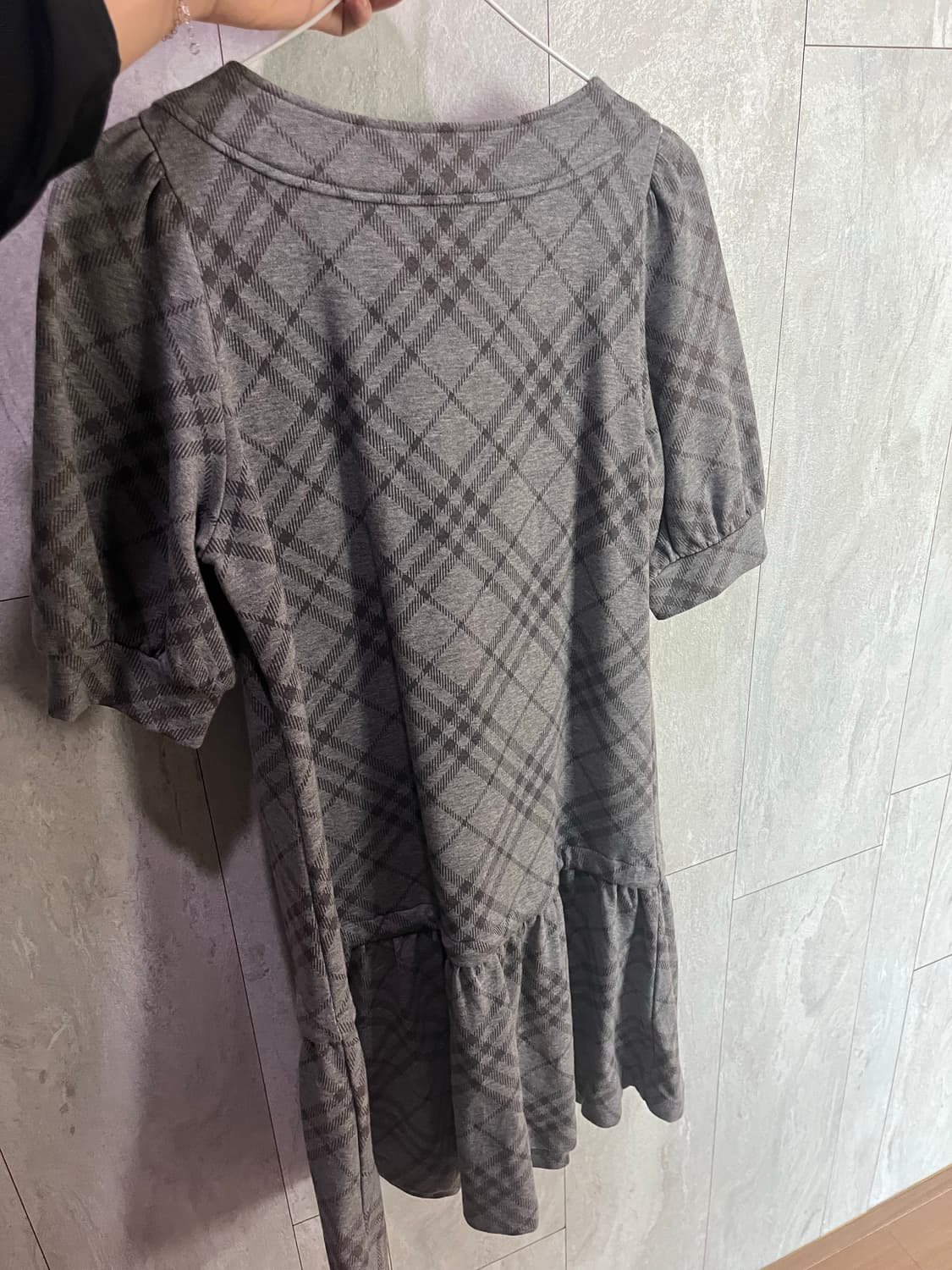 그레이 버버리 블루라벨 체크노바원피스 상품이미지3