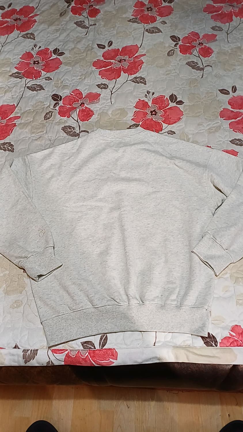 키르시 오버핏 기모맨투맨 105 여성88 가슴61 기장69 상품이미지3