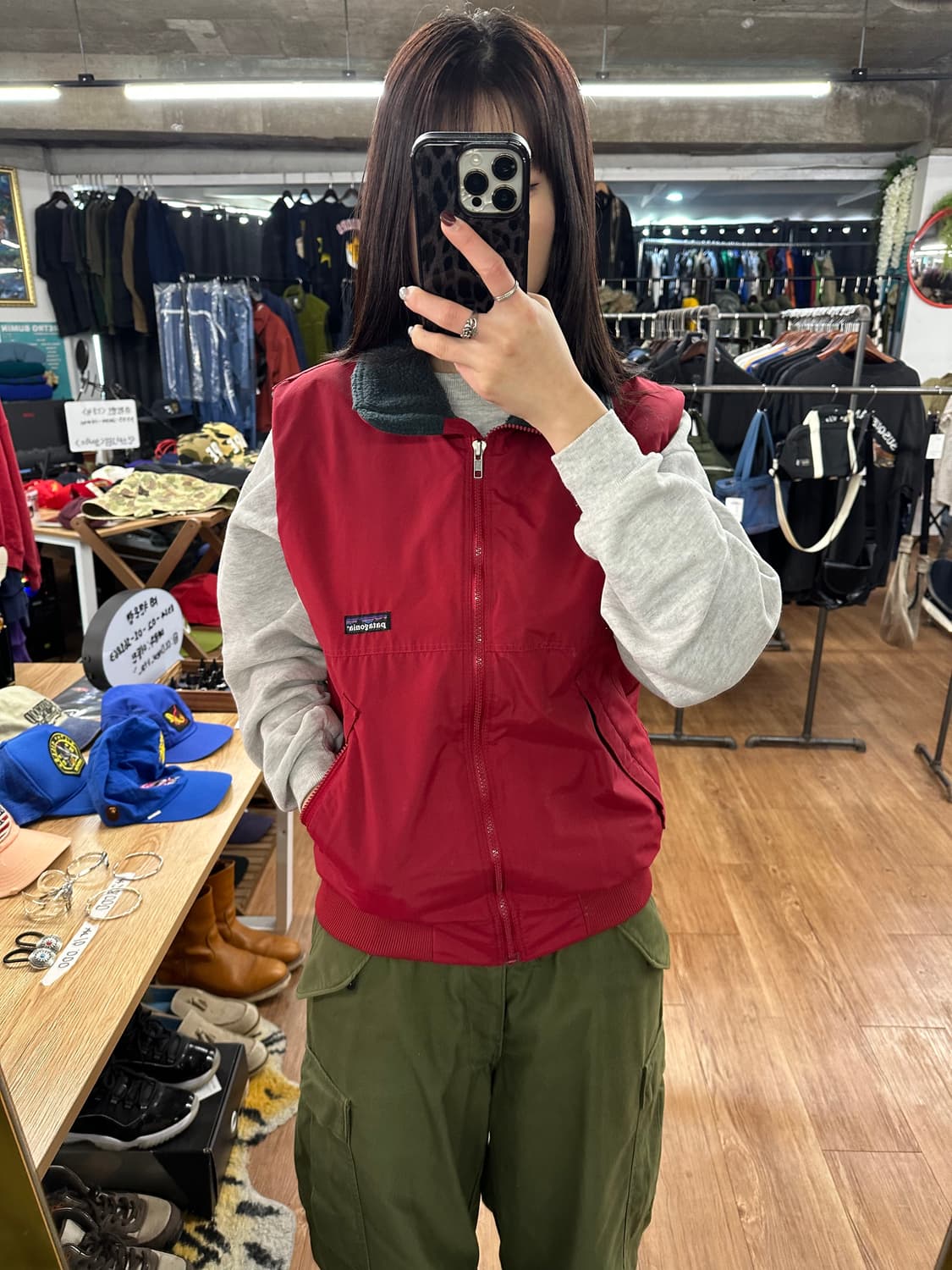 90s 파타고니아 쉘드 신칠라 베스트 상품이미지1